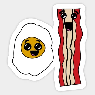 Bacon And Eggs Sticker